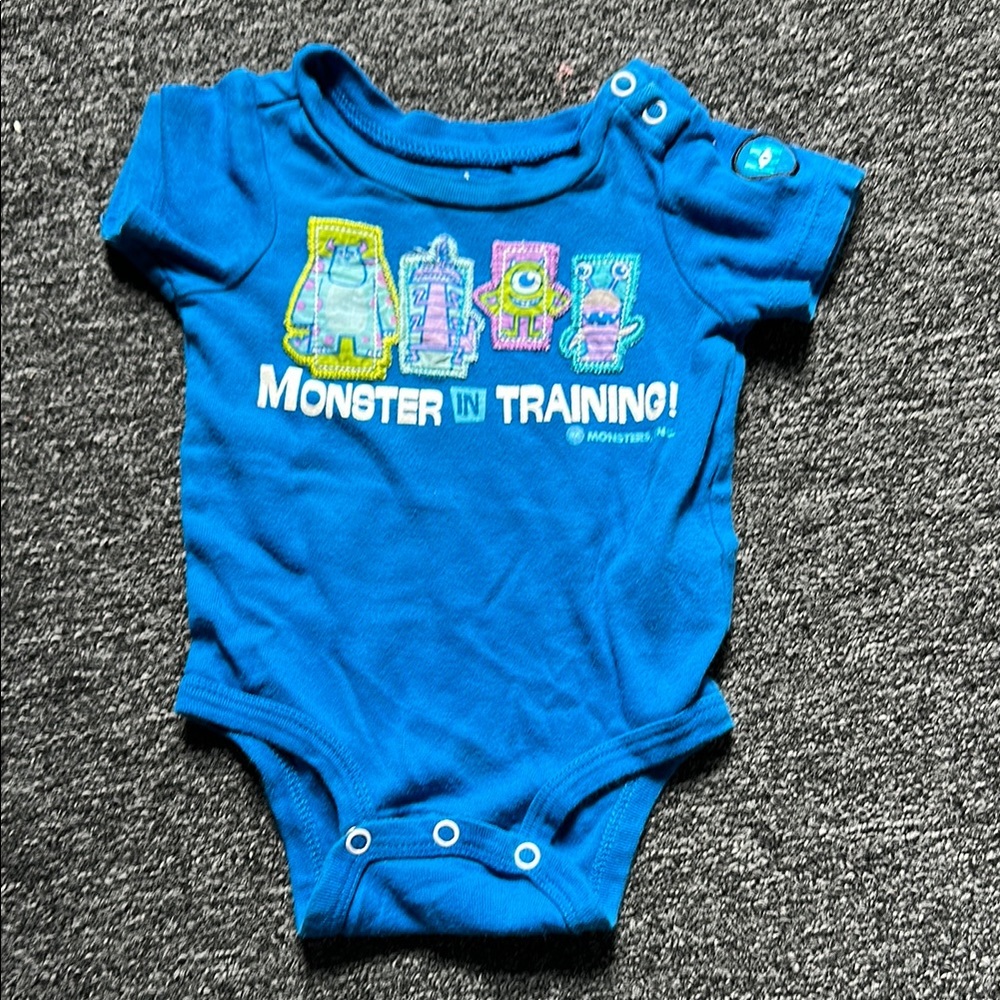 Disney monsters inc. Blue Kids One Piece